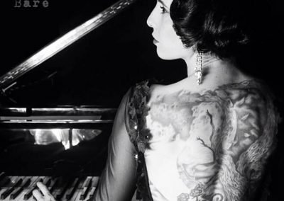 Studio Shoot of Sydney Burlesque Artist Dancer Kelly Ann Doll