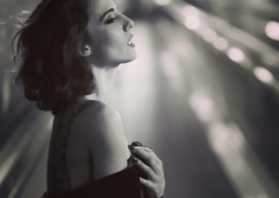 Studio Shoot of Sydney Burlesque Artist Dancer Kelly Ann Doll